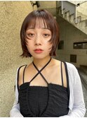 ◎ミニボブ縮毛矯正髪質改善ストレート顔まわりレイヤーカット