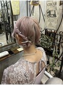 【Bormee】ヘアセット/ヘアメイク/お呼ばれ/ツイン/お団子