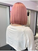 ボブ白髪染め白髪ぼかしブリーチなしダブルカラー下北沢