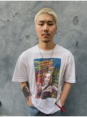 メンズベリーショートハイトーンスパイキーショートボウズ GIA
