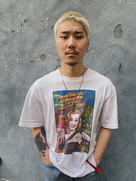 ハイセンス(HISENSE) メンズベリーショートハイトーンスパイキーショートボウズ GIA