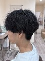 ラボヌールヘアーノーブル 新越谷店(La Bonheur hair noble)&nbsp;メンズカット、メンズパーマもお任せください◎波巻き得意です！