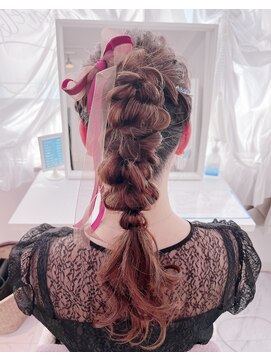 アマレット 東京駅八重洲店(amaretto) ボリューム編みの高め編み下ろし