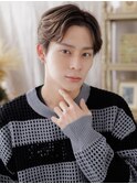 アップバングくせ毛風モテ髪メンズコンマヘアa浦和20代30代40代