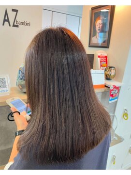 エイゼット バンビーニ 川越(AZ bambini) 【渡辺渚】髪質改善メテオカラー×グレージュ【川越/本川越】