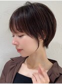 ショートボブ30代40代50代似合わせナチュラル小顔【倉田】