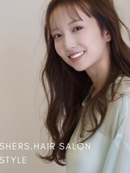 シェアーズ(SHERS.)の写真/上質なカラーで、髪本来の艶とまとまりを。ダメージを抑え、美しさが長く続くヘアスタイルに…☆