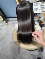 ロンドメリア 天神大名店(Lond Melia)&nbsp;★縮毛矯正くびれヘア夏のヘアアレンジハイライトカラー髪質改善