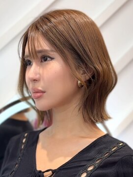 ロンドヴァリー 渋谷店(Lond vallee) 【山崎限定】大人っぽいくびれボブでワンランク上に