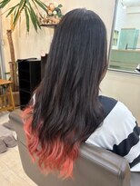 ヘアアンドネイル シーソー(Hair&Nail Seesaw)&nbsp;裾カラー
