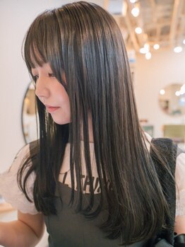 ダメージ補修＆髪質改善しながら縮毛矯正が叶う酸性ストレート*[柏/柏駅/ショートボブ/縮毛矯正/髪質改善]