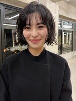 ミース(MIES)&nbsp;ボブ/パーマ/バッサリカット/なんば/難波/担当者平井