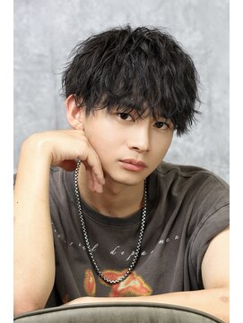 リップス 吉祥寺店 (LIPPS) 縦落ちツイスパ刈り上げマッシュ