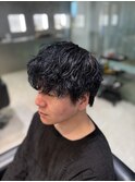 MEN’S/ニュアンスパーマ/ニュアンスウルフ/横浜
