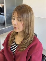 ゴウトゥデイシェアサロン 町田店(GO TODAY SHAiRE SALON)&nbsp;レイヤーカット×大人ミルクティー