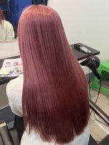 ラック 津田沼(LUCK)&nbsp;コーラルピンクダブルカラーインナーカラーケアブリーチ