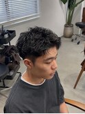 スパイキーパーマ