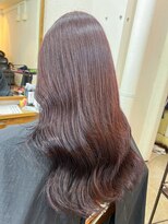 アジールヘア 北千住駅西口店(agir hair)&nbsp;ブリーチなしダブルカラー　暖色カラー　北千住