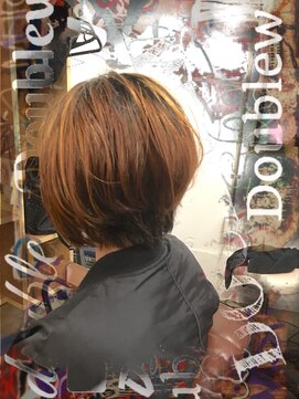 ダブリュー(Doublew) アシメショートボブ