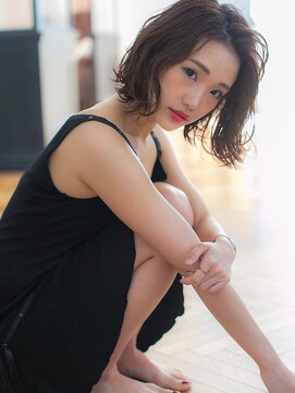 アスティエ(ASTIER) ASTIER hairstyle ■ボブ■ハイライト■ミディ