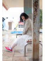 アートベー(AtoB)&nbsp;春夏の重めボブスタイル