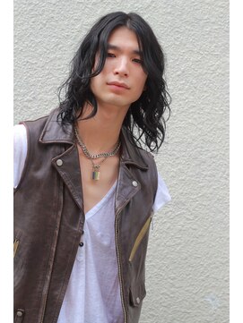 ブークル(boucle) メンズのセミウェットロング