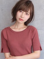 ソラ 表参道(SORA)&nbsp;ひし形外ハネボブ　イルミナカラー　大人ボブ