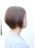 ナチュラルショートボブ