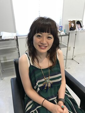 テラダ(TERADA) インナーカラー×パーマスタイル