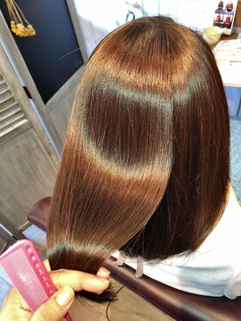 ヴァンガード 新鎌ヶ谷店(Vanguard) 髪質改善カラー/うる艶きらめくボブ