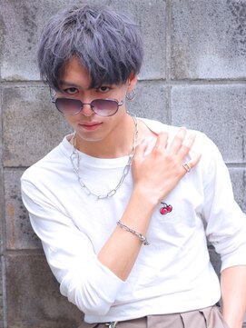 フォルテ 表参道店(FORTE) 【フォルテ飯塚裕士】グレーパープルスパイラルマッシュ