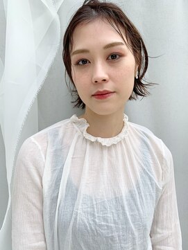 ヘックヘアー(hec hair) うぶ毛ゆるゆるボブ