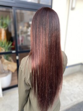 ホヌヘアー(Honu hair) ピンクグレージュ