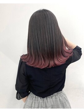 シエスタ バイ アンブルリュクス(siesta by amble luxe) ピンクグラデーション