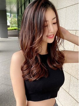 サードバイローラン(THiRD by ROULAND) 【THiRD by ROULAND】ミニウルフ　テラコッタ　くすみブルー