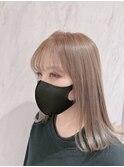店長今里☆ブリーチせずにベージュ☆