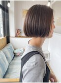 《30代40代おすすめ》 大人可愛いシンプルなボブ