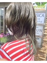 ローラン(LOERUN)&nbsp;【LOERUN】カーキ×ウルフ