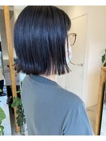 ビアノバ(via nova)&nbsp;暗髪切りっぱなしボブ