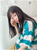 黒髪ぱっつん