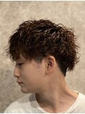 ツイストスパイラルパーマスタイル