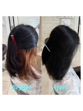 ラック 辻堂(LUCK) 髪色戻しカラー