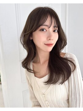 アフロートリノ(AFLOAT Leino) 大人可愛い韓国ヘア　レイヤーカット　くびれヘア　似合わせ#