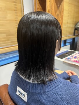 アドラーブル 駅南店(adorable) 大人可愛い切りっぱなしカット