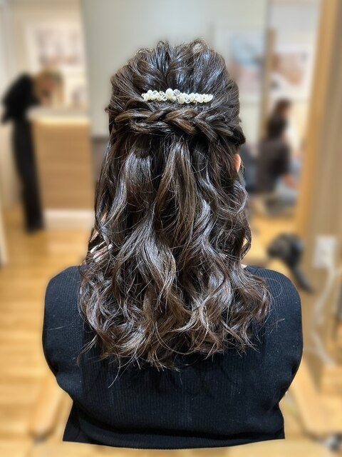 美髪エアリーロングヘアアレンジ/新宿/新宿西口