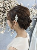 お呼ばれヘアスタイル
