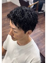 メルシー トータル ブランディング サロン(merci TOTAL BRANDING SALON)&nbsp;ツイストスパイラルパーマ×アップバンク