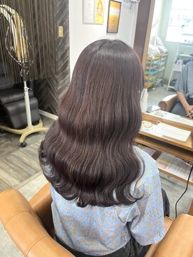 アクティブ 梅島店(Active) ラベンダーアッシュ/ゆるふわウェーブ巻き