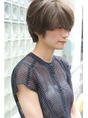 大人抜け感ショート