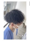刈り上げマッシュ